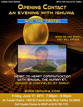 Ishuwa and the Yahyel - Human ETs, Open Contact, Shaun