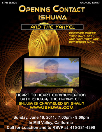 Ishuwa and the Yahyel - Human ETs, Open Contact, Shaun