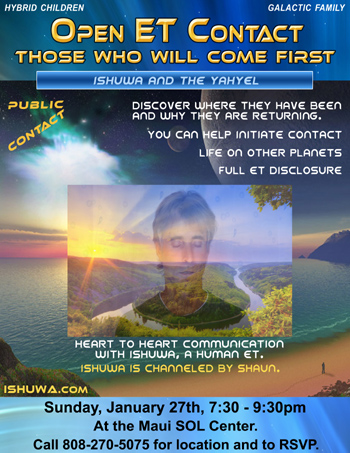 Ishuwa and the Yahyel - Human ETs, Open Contact, Shaun Swanson