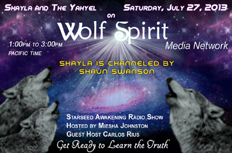 Shayla and the Yahyel - Human ETs, Open Contact, Shaun Swanson