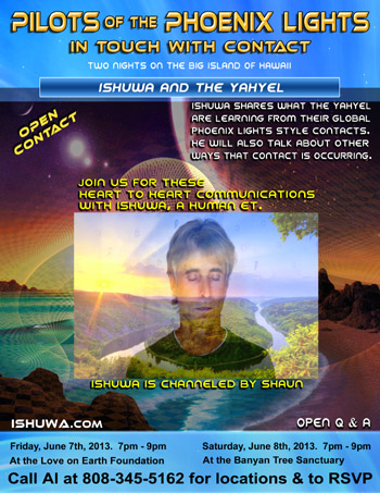 Ishuwa and the Yahyel - Human ETs, Open Contact, Shaun Swanson